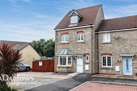 4 bedroom end of terrace house for sale, Mill View, Caerphilly