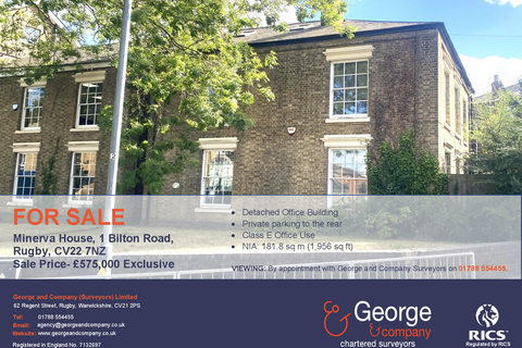 Office for sale, 1 Bilton Rd Rugby CV22 7NZ