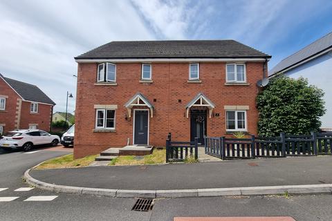 3 bedroom semi-detached house for sale, Rhodfa'r Celyn, Coity, Bridgend County. CF35 6FN