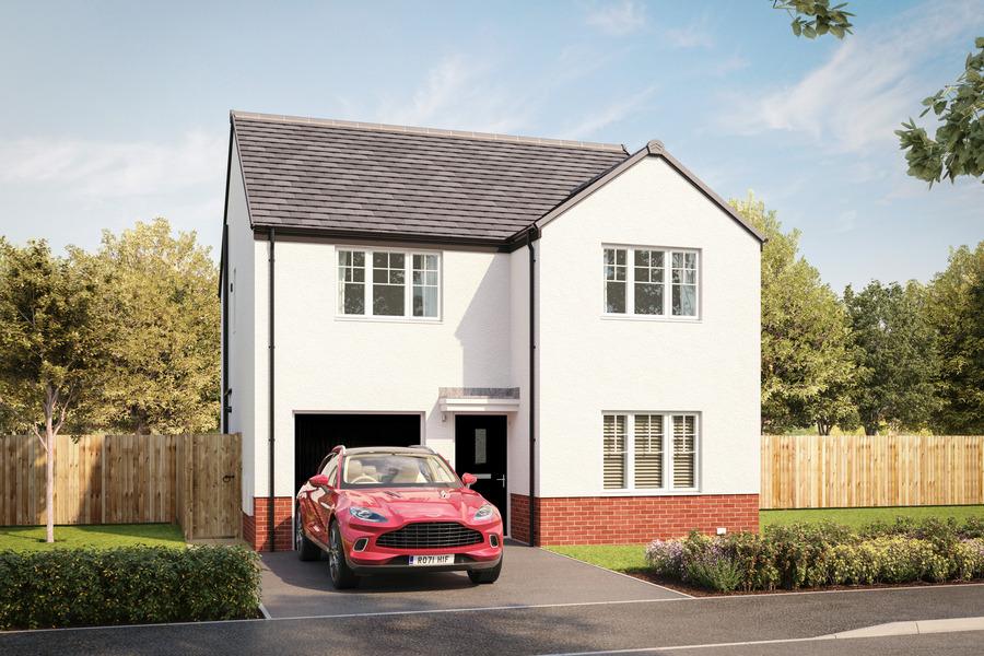 Plot 312 at Honeyman Park Standhill... 4 bed detached house - £334,995