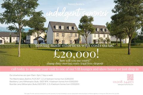3 bedroom semi-detached house for sale, Bramble Lane, Kilkhampton, Bude, Cornwall, EX23