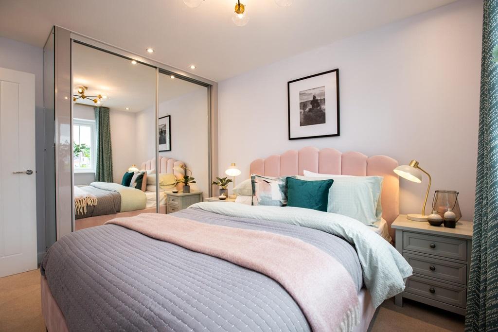 Bedroom 2 offers enough space to add a fitted...
