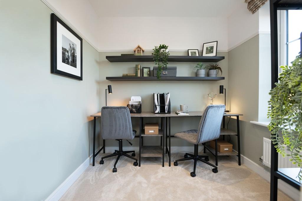 Dedicated work from home space