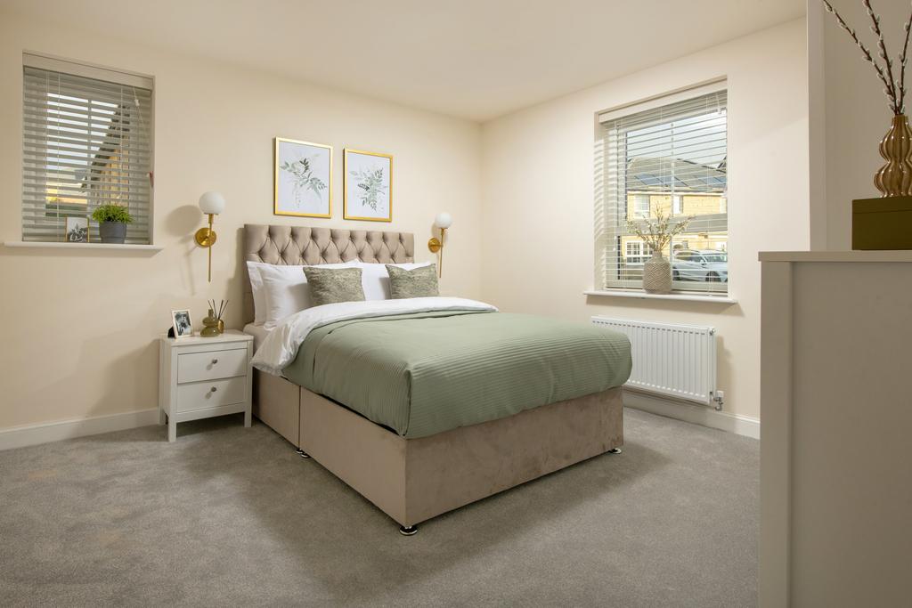 Falkirk double bedroom 1