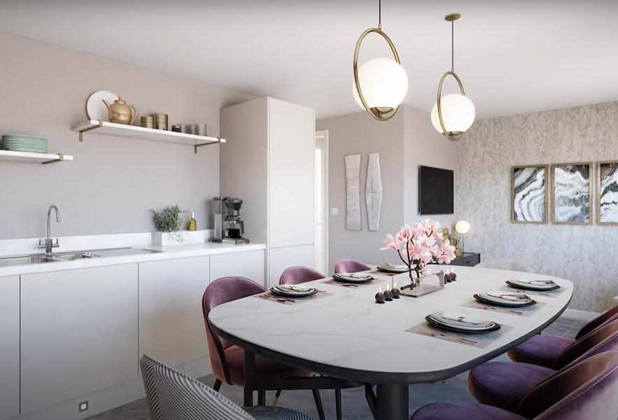Mey 4 bedroom home, open-plan kitchen/dining room