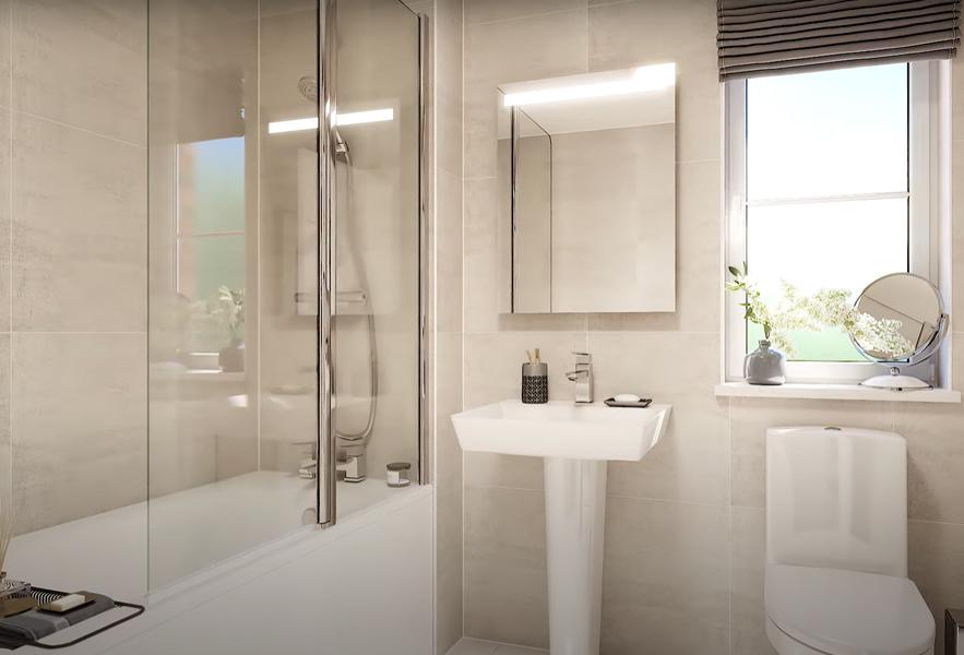 Mey 4 bedroom home, family bathroom