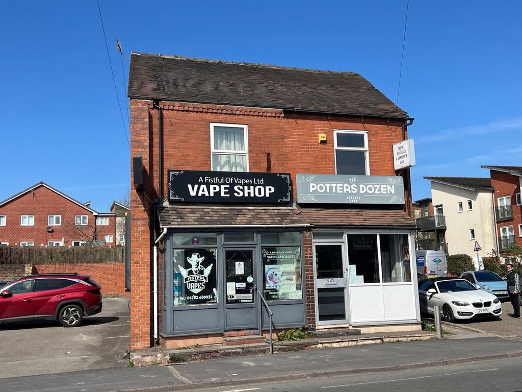 vape shop leek road 603 Leek Road, Stoke-on-Trent, ST1 3HQ Mixed use