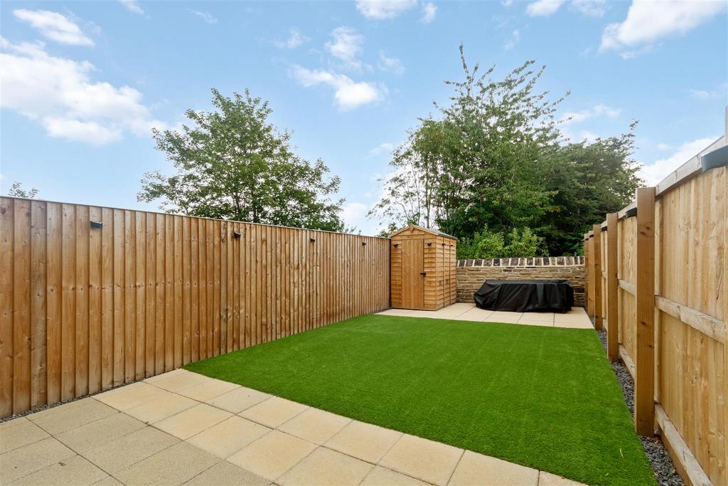 Rear garden