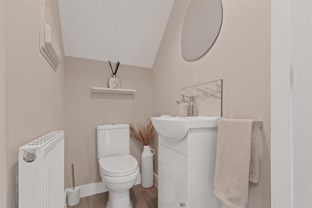 Downstairs wc