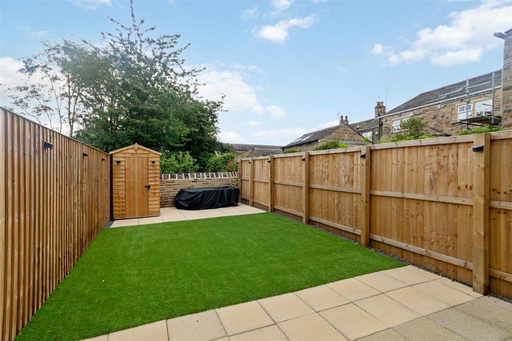 Privately enclosed rear garden