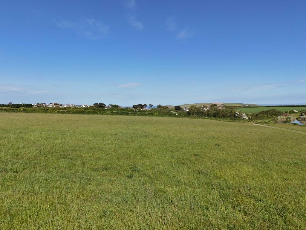 The view across the Cornish countryside