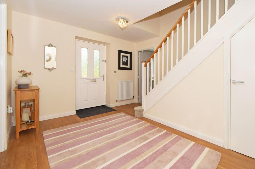 Spacious hallway
