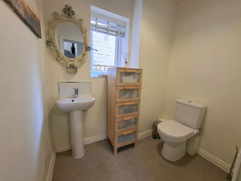 Downstairs wc