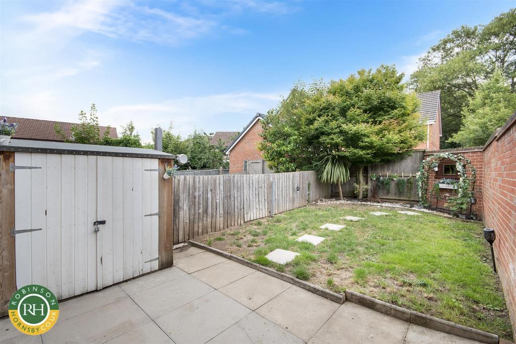 Rear garden