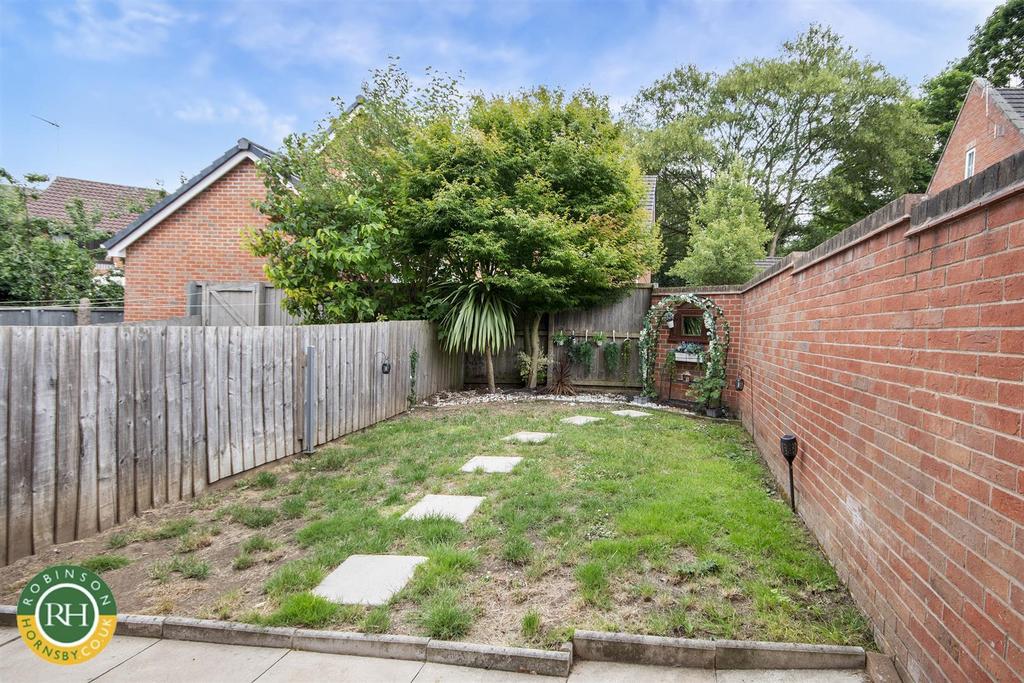 Rear garden