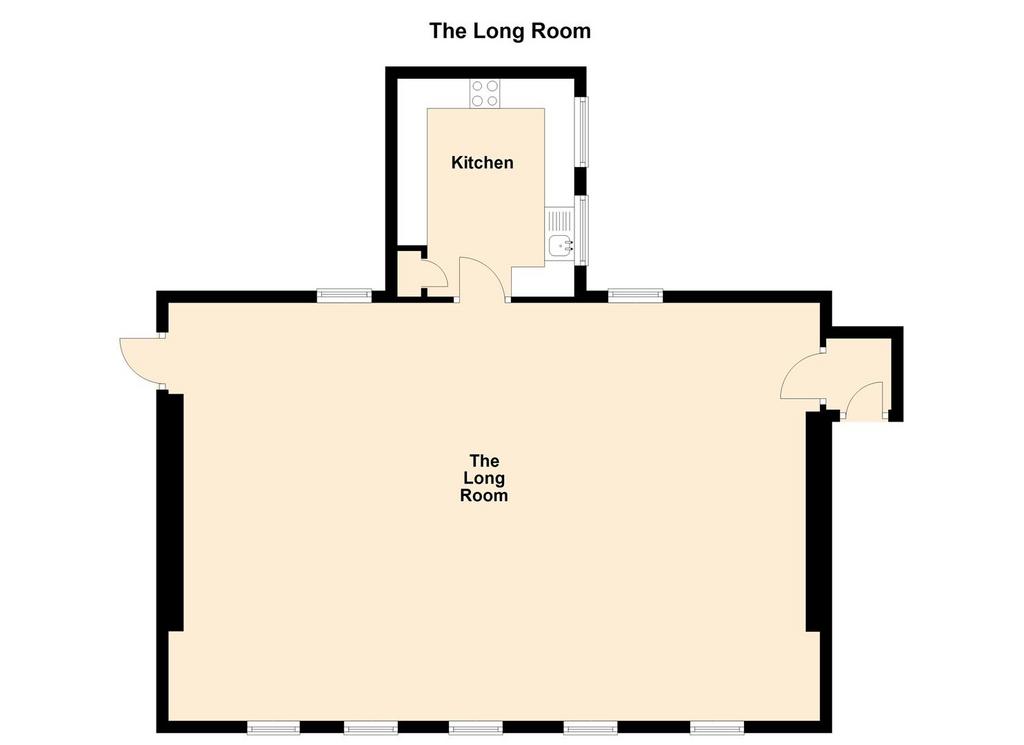 Long room floor plan