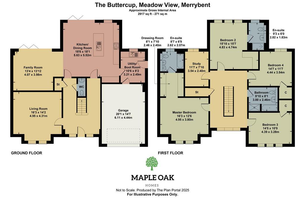 The Buttercup, Meadow View, Merrybent - T1