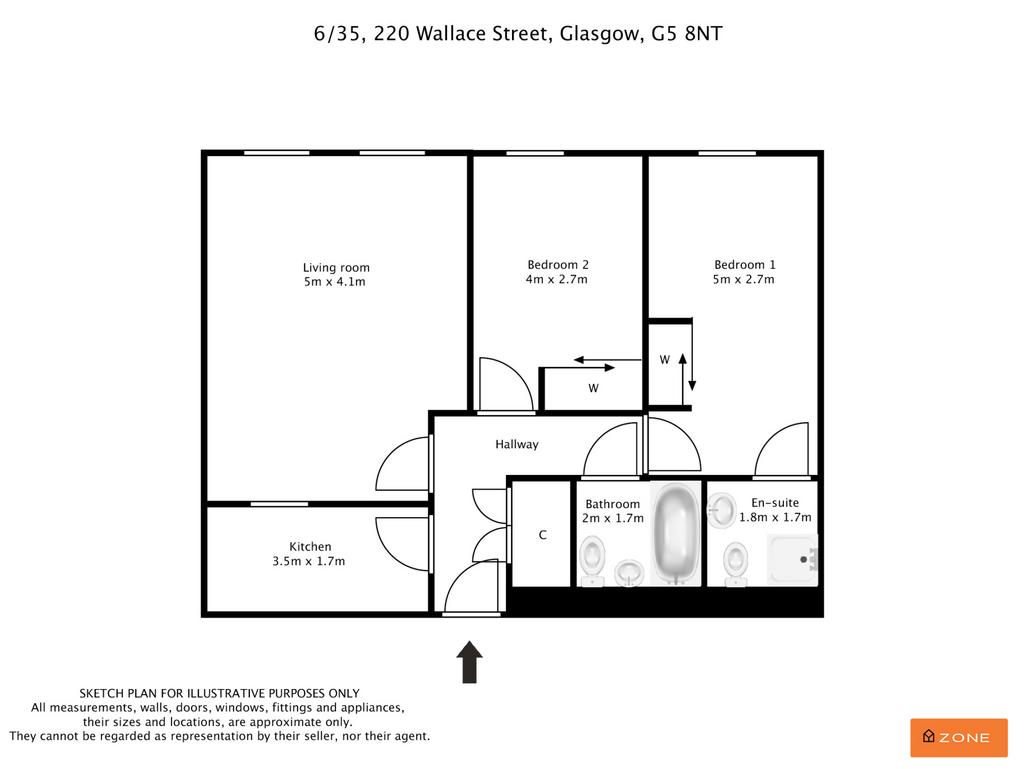 Floor plan 6 35 220 Wallace St
