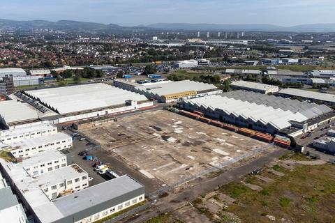 Land to rent - 6 Edison St Glasgow G52 4JW