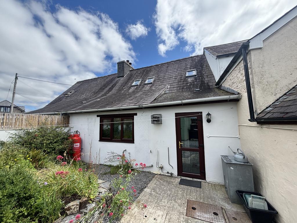 Rear of property