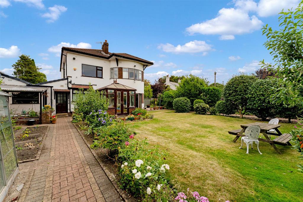 Rear of Property