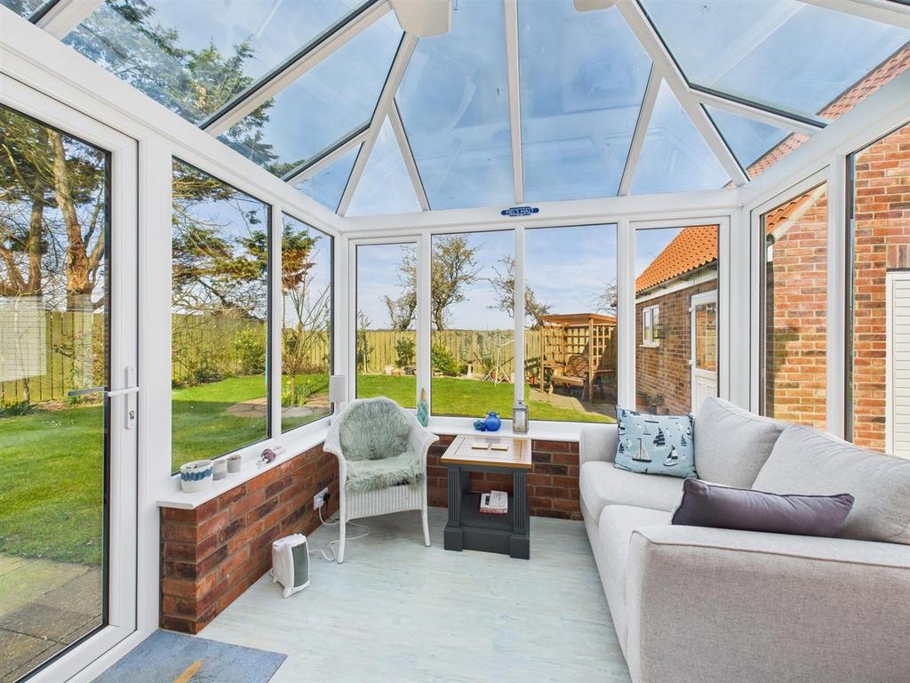 Upvc conservatory: