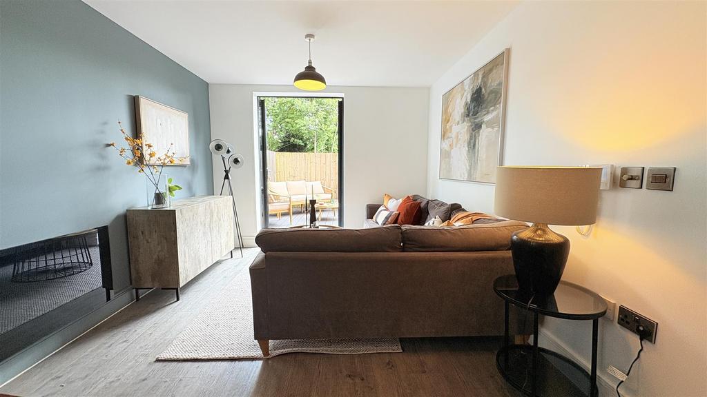 Open Living/Kitchen