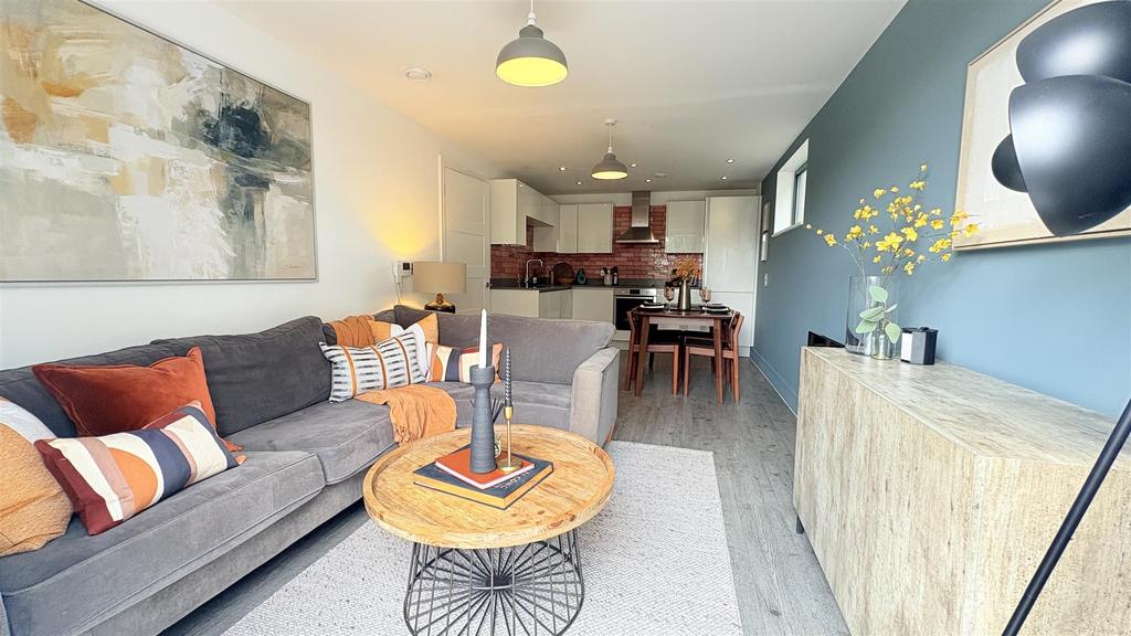 Open Living/Kitchen