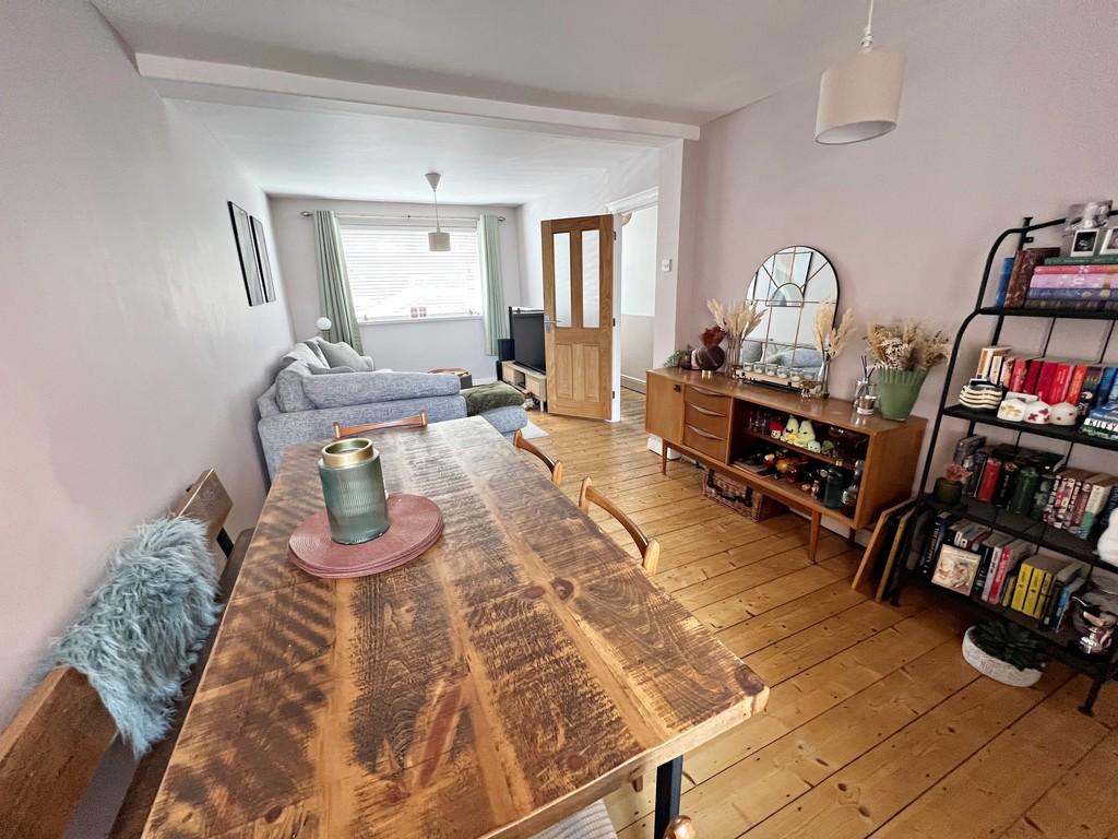 Dining through to Lounge Lighter