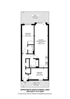 2 bedroom flat for sale, Redwell House, Singapore Road, London, W13