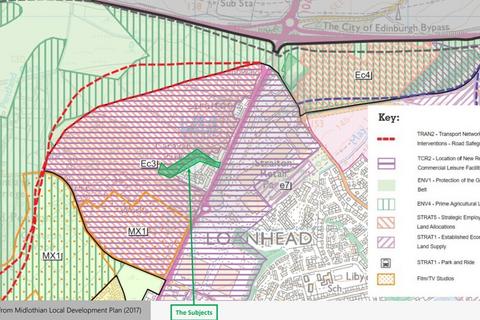 Land to rent, Straiton Rd Loanhead EH20 9QJ