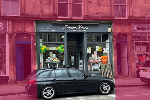 Retail property (high street) to rent, 46 Henderson St Bridge Of Allan FK9 4HS