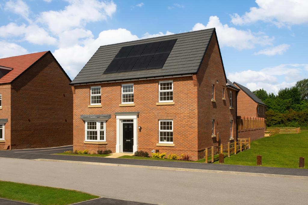 External view of the four bedroom Avondale