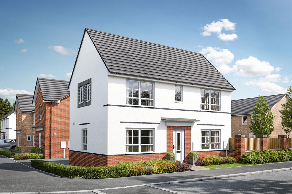 Exterior view of our 3 bed Ennerdale home in...