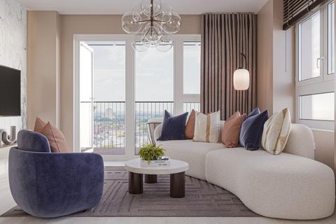 2 bedroom apartment for sale, Marquise Residences at Royal Gateway 81 Park View, Acton W3