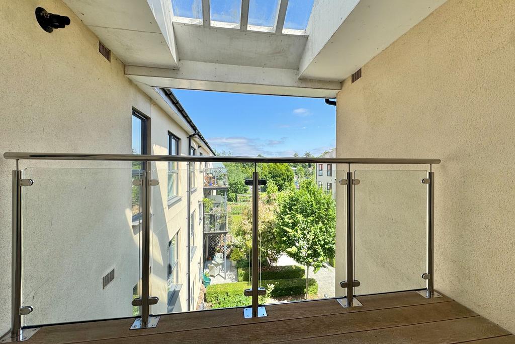 Covered balcony