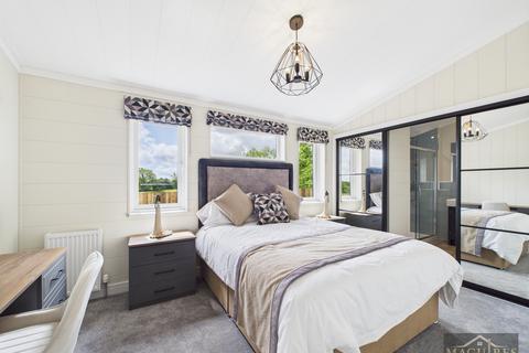 2 bedroom holiday lodge for sale, Plot 5 Ithon Valley Park, Omar Kingfisher with roof terrace Crossgates Llandrindod Wells LD1
