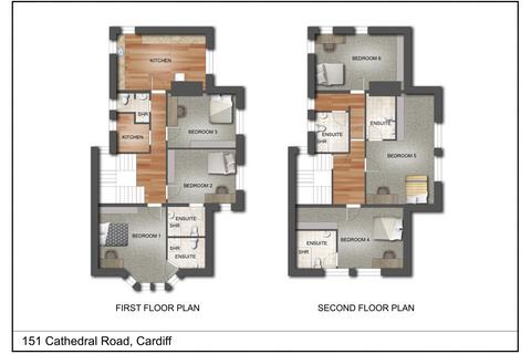 1 bedroom in a house share to rent, Cathedral Road, Cardiff, CF11