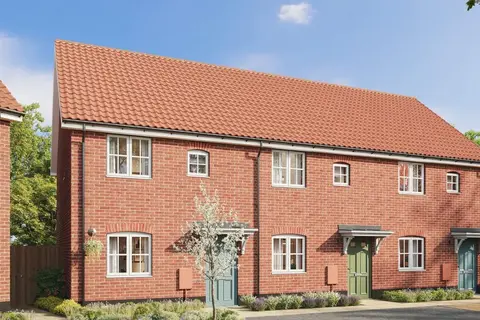 2 bedroom terraced house for sale, Plot 195, The Ness at Abbots Vale, Hopkins Homes at Abbots Vale IP33
