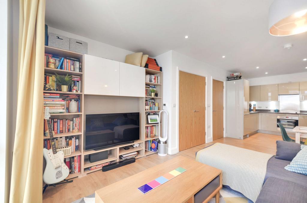 Open-plan living area, open plan living