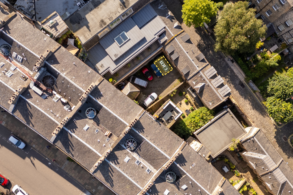 Aerial View - Northumberland St SE Lane