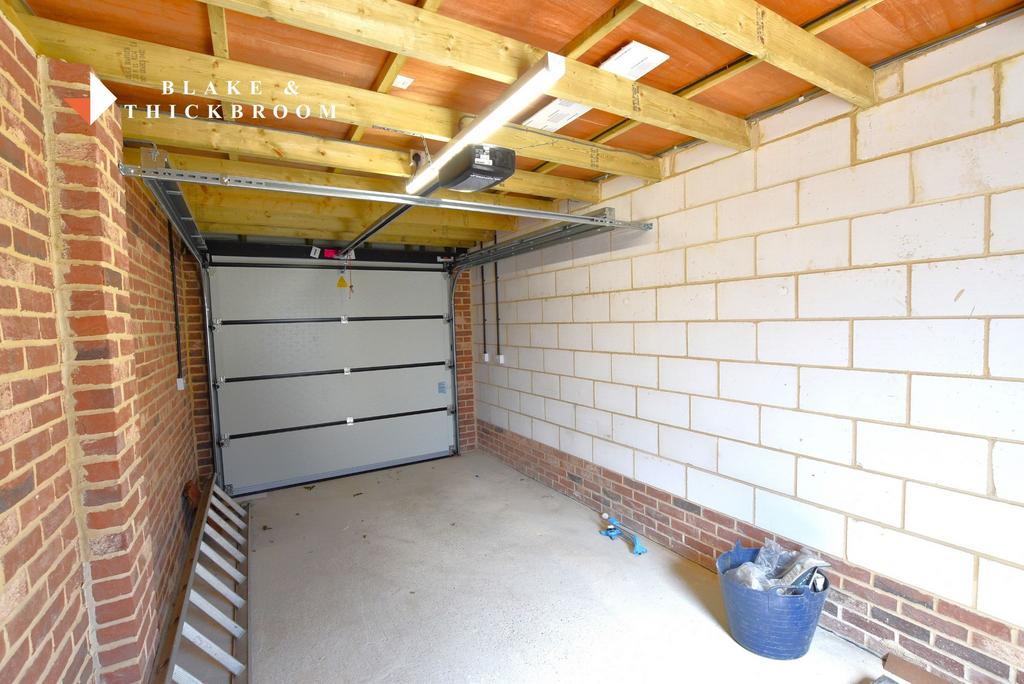 Attached garage