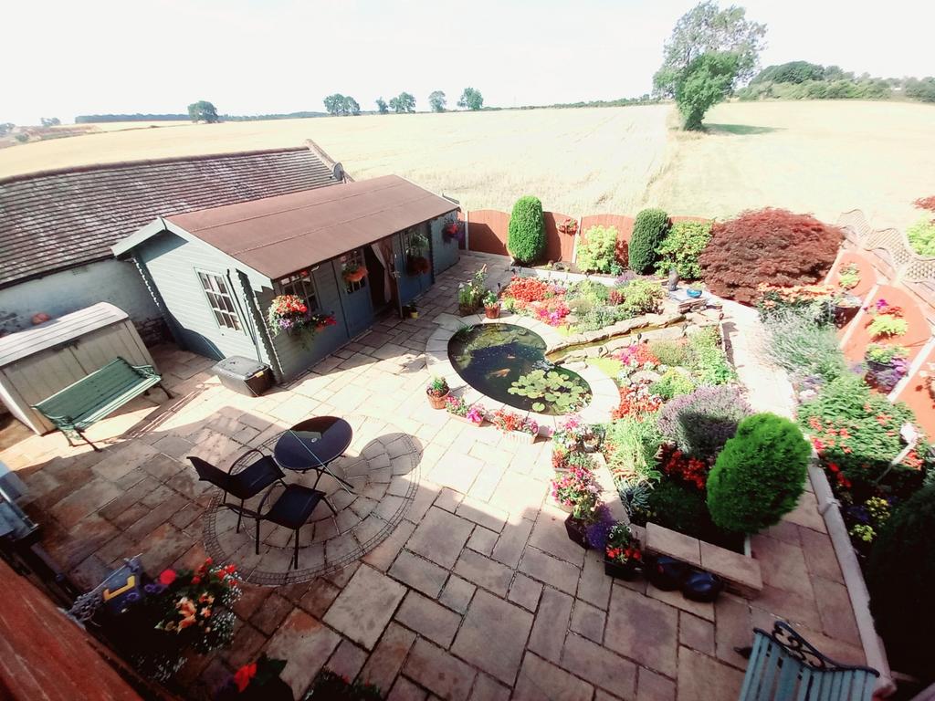 Rear garden