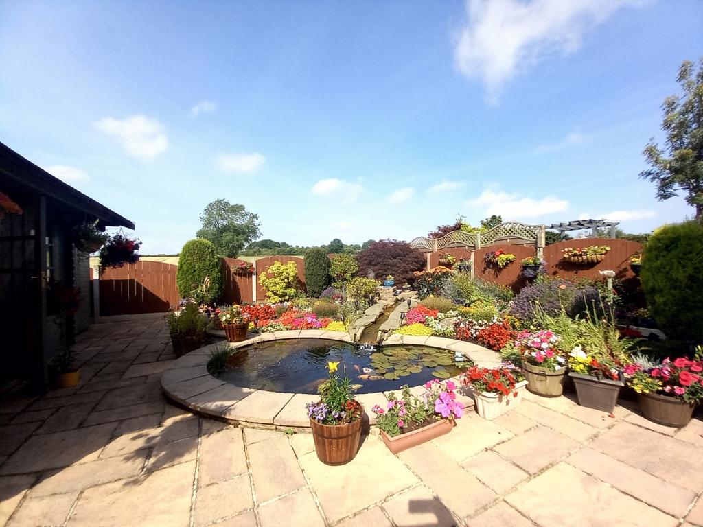 Rear garden
