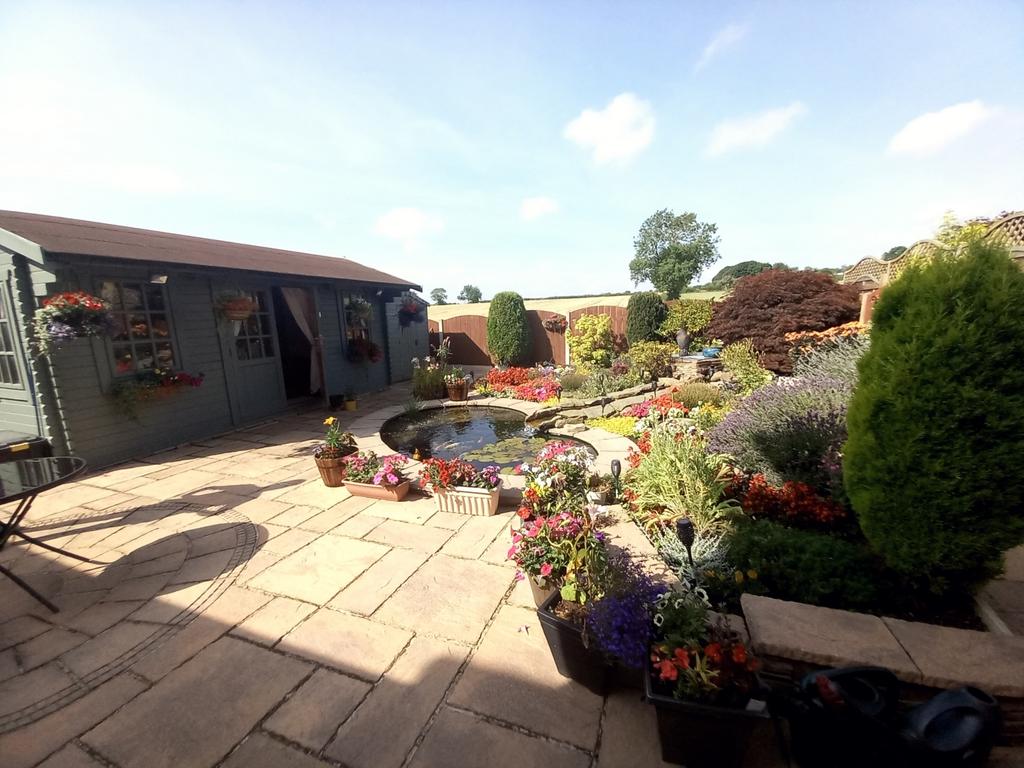 Rear garden