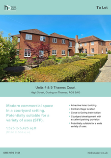 Office to rent, High St Goring RG8 9AN