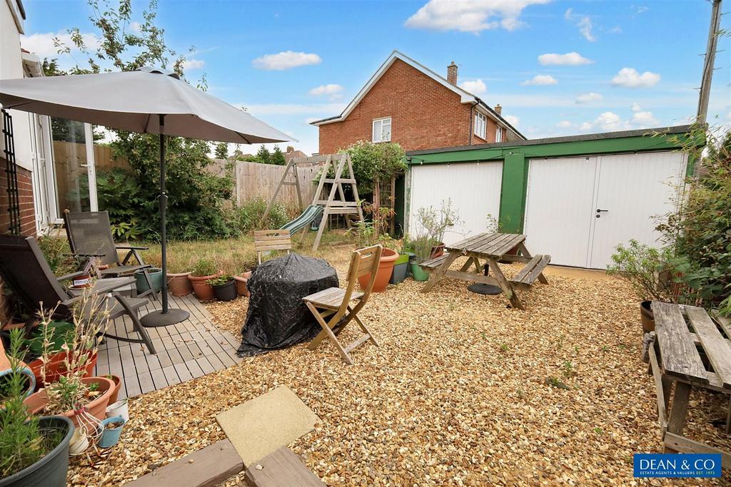 Rear garden