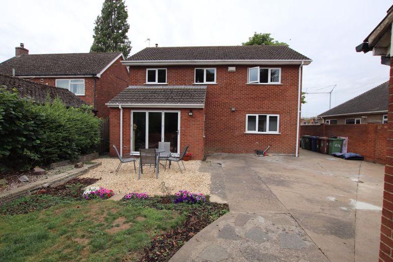 Rear elevation of