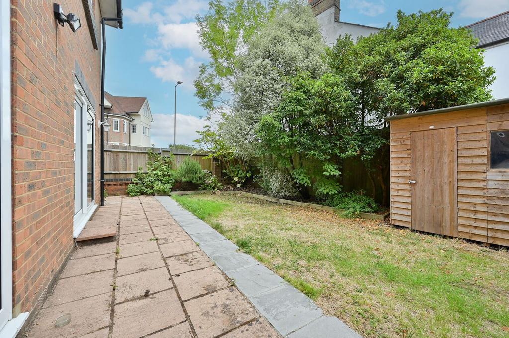 Patio view, garden