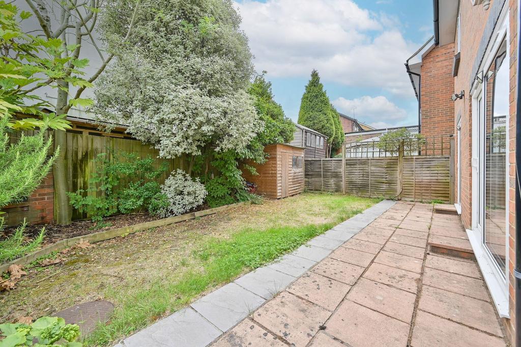 Patio view, garden